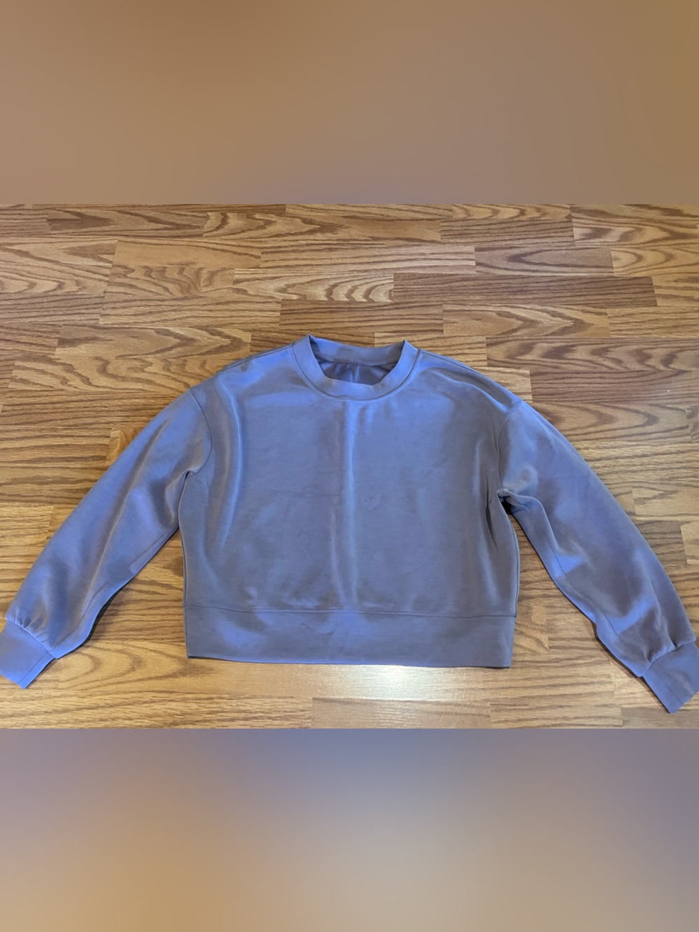 Lululemon Softstreme Perfectly Crewneck Sweater in Dusty Lavender - Size 4